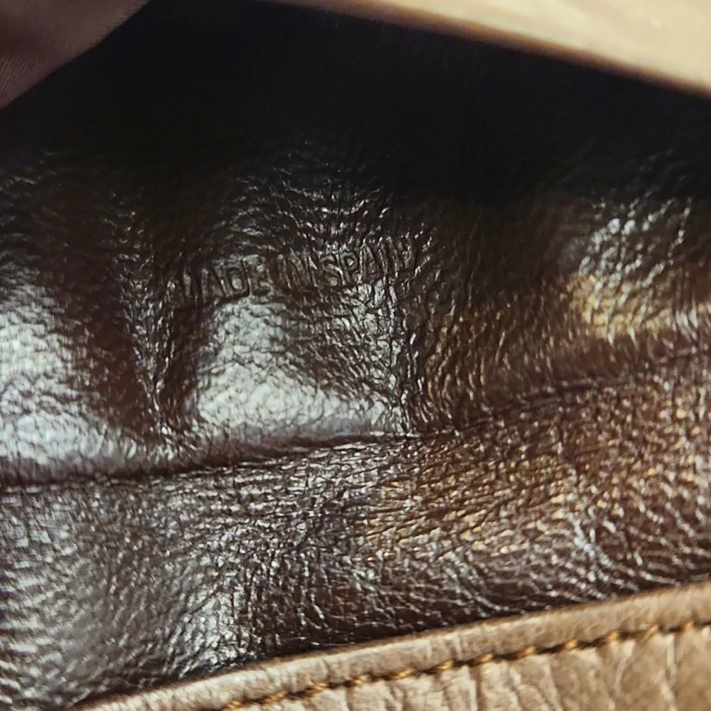 Authentic Christian Dior Vintage Leather Brown Coin Purse - Picture 5 of 10